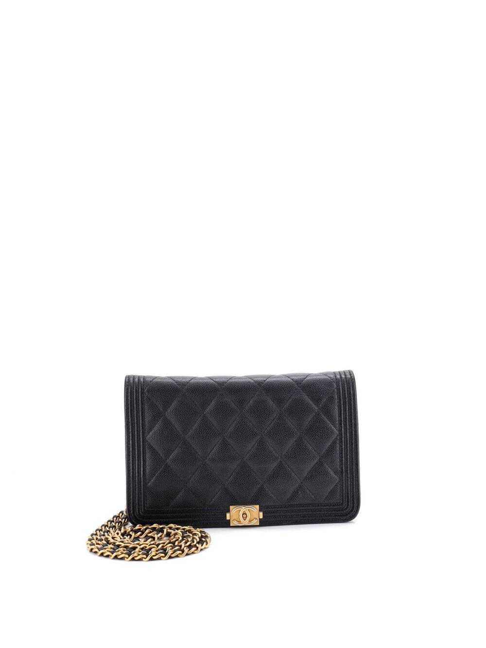 Chanel Boy Wallet On Chain Quilted #205281C39B